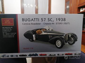 modello scala 1:18  BUGATTI 57 SC, 1938 Corsica Ro
