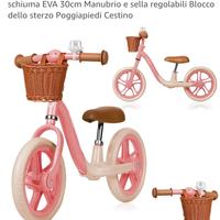 Bici senza pedali bimba 