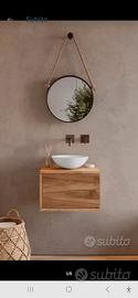 mobile sottolavabo e specchio