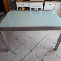 Tavolo Calligaris vetro temperato 130x90 allungabi
