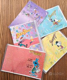 Lotto copertine vintage per quaderni A5 e A4