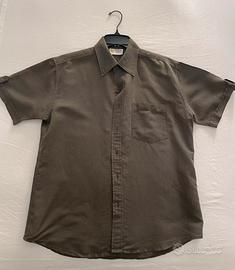 Camicia da uomo TG S Cotone organico Manica corta