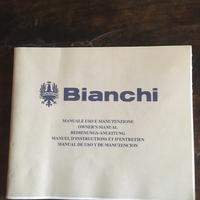 Manuale Bicicletta Bianchi