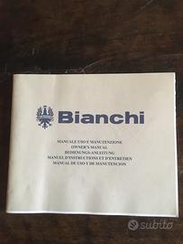 Manuale Bicicletta Bianchi