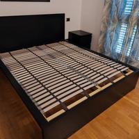Letto e comodini ikea