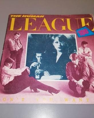 The human league don't you want me 45 giri - 1981