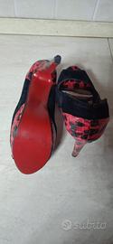 Scarpe donna con tacco alto 