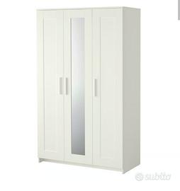 Armadio ikea Brimnes 3 ante con specchio