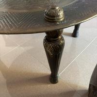 Tavolinetto rotondo  con pouf