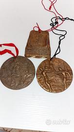 Medaglie Commemorativi set 3 pz