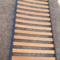 Rete letto singolo in doghe Gleen 90x192 o matrim.