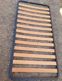 Rete letto singolo in doghe Gleen 90x192 o matrim.