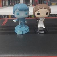 funko pop star war Luke skywalker principessa Leia
