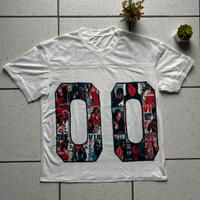 Jersey bianca football stile vintage 00