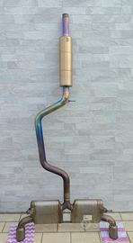 scarico akrapovic originale vw golf 7.5 gti tcr