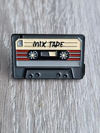 Spilla MIx Tape cassetta vintage pin badge brooch