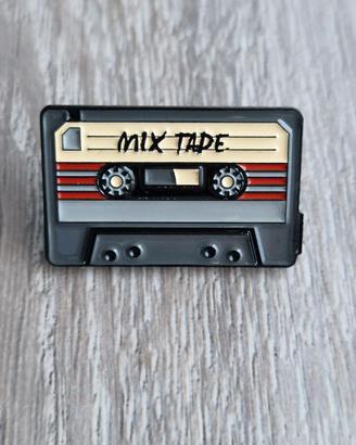 Spilla MIx Tape cassetta vintage pin badge brooch