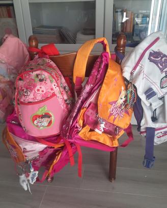 Zainetti scuola bimba