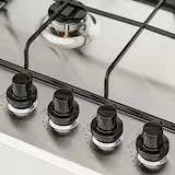 Piano cottura a gas, inox, 59 cm LAGAN