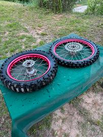 Cerchi Honda CRF 250R 21/18 enduro