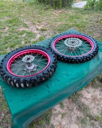Cerchi Honda CRF 250R 21/18 enduro
