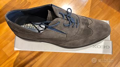Scarpe scamosciate geox tg 45