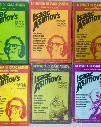 Fantascienza: La rivista di Isaac Asimov - 6volumi