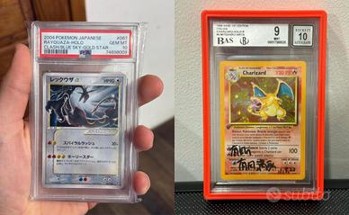 Charizard e Rayquaza Shiny insieme