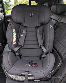 seggiolino auto giordani con isofix -girevole