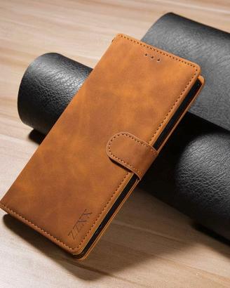 Custodia in Pelle Lusso Per Samsung Galaxy S24 U