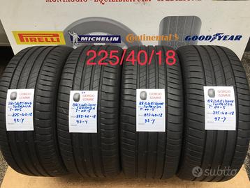Gomme usate estive 225/40/18