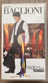 CLAUDIO BAGLIONI TOUR ROSSO IN VIDEOCASSETTA