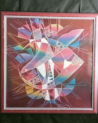 DIPINTO BATIK INDONESIANO