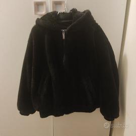 Pellicciotto nero duplefax