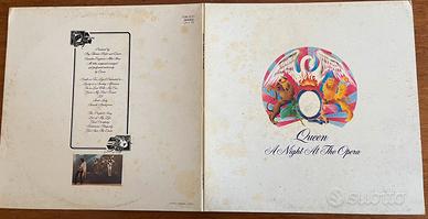 LP dei Queen night at the Opera