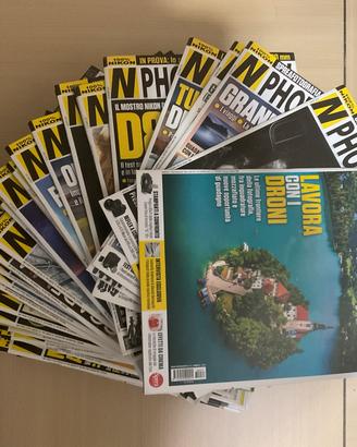 NPHOTOGRAPHY RIVISTA NIKON DAL NUMERO 1 al 73