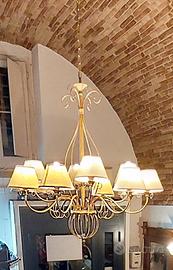 2 Lampadari artigianato toscano 18 lampade