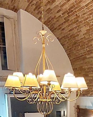 2 Lampadari artigianato toscano 18 lampade