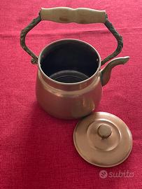 Teiera in rame da cucina