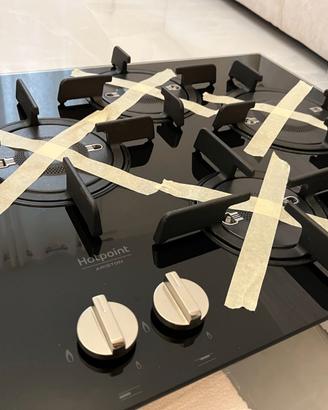 piano cottura in vetro nuovo