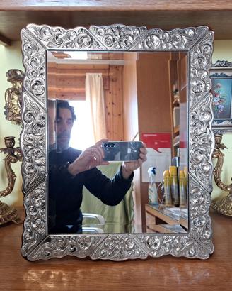 Specchio da tavolo Argento 925 anno 2004 cm 37x46
