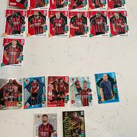 Carte adrenalyn Milan con 4 carte limited edition