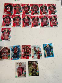 Carte adrenalyn Milan con 4 carte limited edition