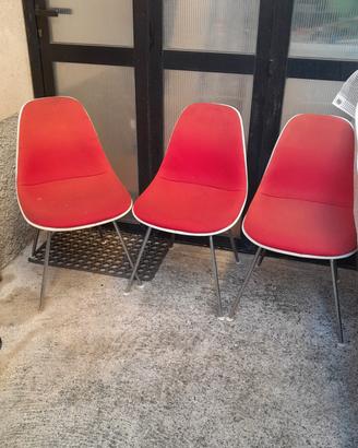herman miller tre sedie 