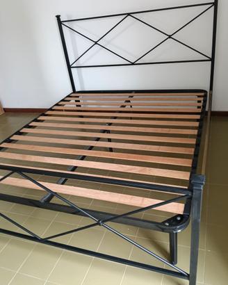 testata e rete letto matrimoniale