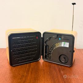 RADIO VINTAGE BRIONVEGA TS512 CUBO FM MODERNARIATO