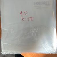 122 buste per vinili da 33 giri giradischi