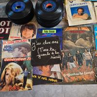 vinili musicali in blocco