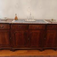 Grande credenza buffet in legno massiccio - 193 cm