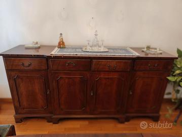 Grande credenza buffet in legno massiccio - 193 cm